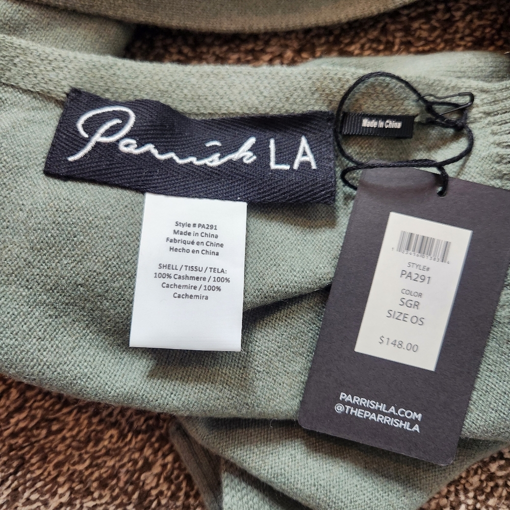 NWT Parrish LA Cashmere Scarf - Picture 2 of 3